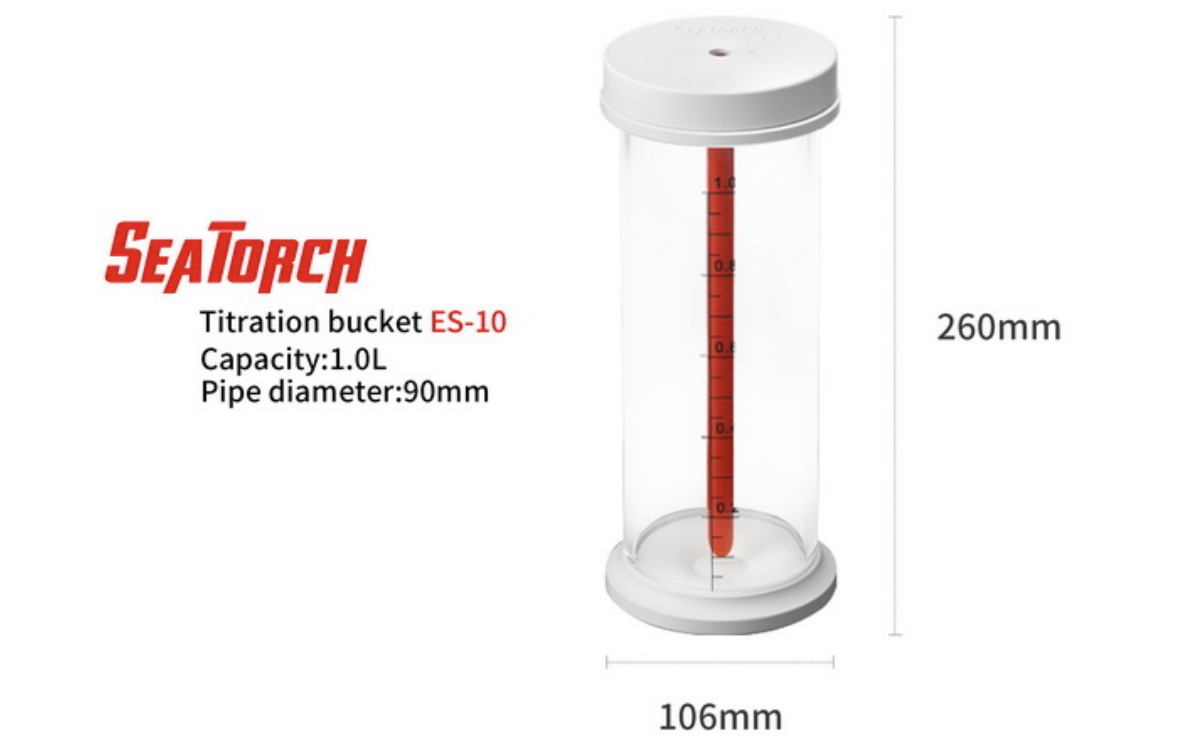 ES-10 titration bucket